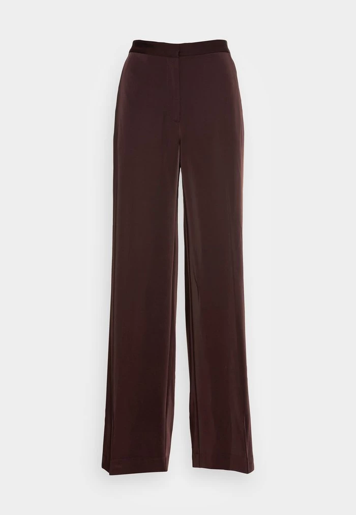 Samsøe Samsøe COLLOT TROUSERS - Trousers - Chocolate Plum 6 Samsøe Samsøe COLLOT TROUSERS - Trousers - Chocolate Plum - Image 4