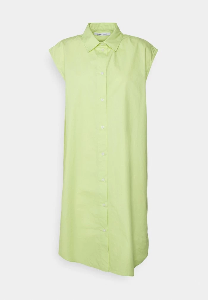 Samsøe Samsøe AMANDA DRESS - Day Dress - Daiquiri Green 3 Samsøe Samsøe AMANDA DRESS - Day Dress - Daiquiri Green