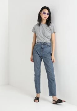 Samsøe Samsøe SOLLY TEE SOLID - Basic T-shirt - Grey Melange 8 Samsøe Samsøe SOLLY TEE SOLID - Basic T-shirt - Grey Melange -Samsøe Sales Store 63328742c03847399333a7f18b1289a1