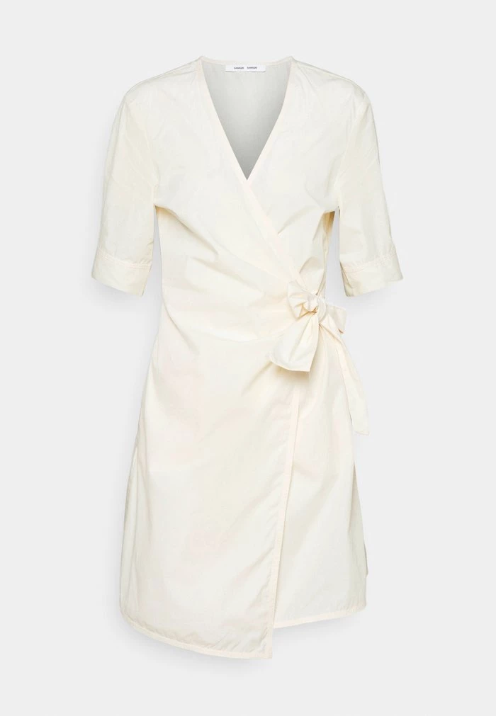 Samsøe Samsøe ALTHEA DRESS - Day Dress - Antique White 7 Samsøe Samsøe ALTHEA DRESS - Day Dress - Antique White - Image 5