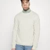 Samsøe Samsøe SYLLI CREW NECK - Jumper - White Melange