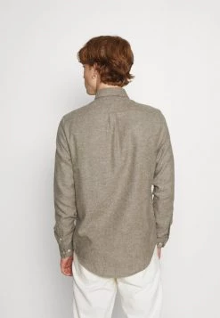 Samsøe Samsøe LIAM SHIRT - Shirt - Dark Olive Melange -Samsøe Sales Store 65ac76d6af1e49cc9a0f6e3fce50a843