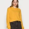 Samsøe Samsøe JACI CREW NECK - Jumper - Ochre Melange