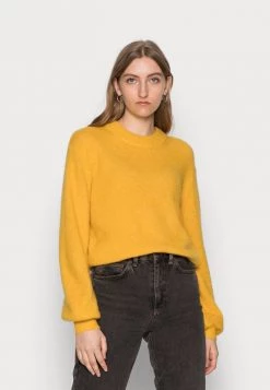Samsøe Samsøe JACI CREW NECK - Jumper - Ochre Melange