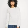 Samsøe Samsøe JACI CREW NECK - Jumper - Whisper White -Samsøe Sales Store 677fb37a090c4d389a9edb231224a076