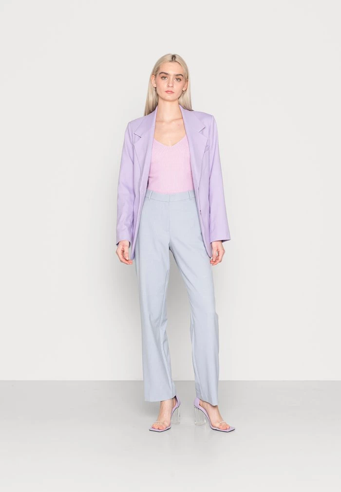 Samsøe Samsøe HOYS - Trousers - Serenity Mel 4 Samsøe Samsøe HOYS - Trousers - Serenity Mel - Image 2