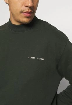 Samsøe Samsøe NORSBRO CREW NECK - Sweatshirt - Kambu Green -Samsøe Sales Store 69681bcfbae24d0aab2d9ac568eb843c
