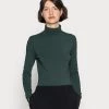 Samsøe Samsøe ESTER - Long Sleeved Top - Darkest Spruce -Samsøe Sales Store 6981e89eddad476eaeaaa09b47754914