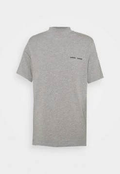 Samsøe Samsøe NORSBRO - Basic T-shirt - Grey Melange -Samsøe Sales Store 69c749177b13423d9c4084aa3a78ae9d