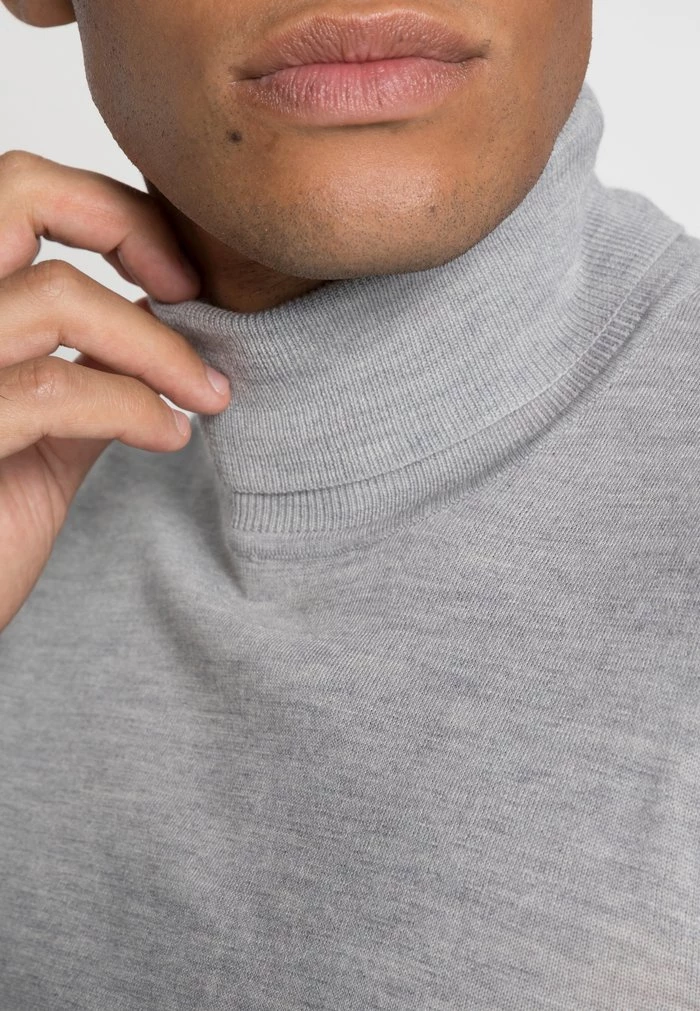 Samsøe Samsøe FLEMMING TURTLE NECK - Jumper - Grey 7 Samsøe Samsøe FLEMMING TURTLE NECK - Jumper - Grey - Image 5