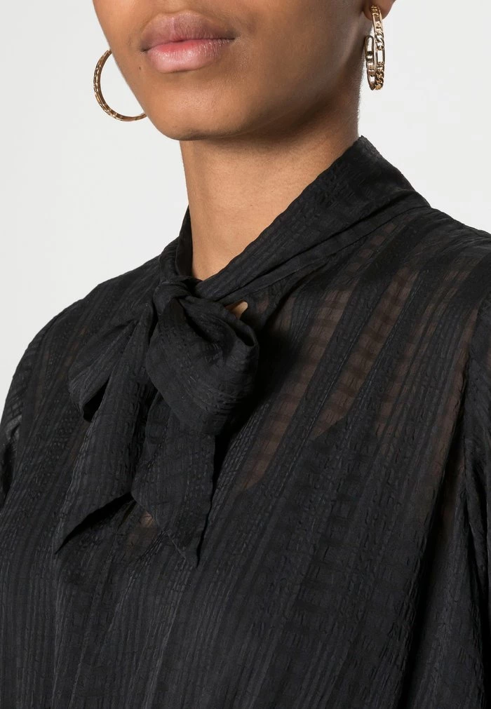 Samsøe Samsøe DOROTHE DRESS - Shirt Dress - Black 7 Samsøe Samsøe DOROTHE DRESS - Shirt Dress - Black - Image 5