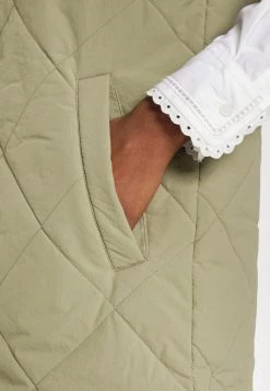 Samsøe Samsøe NANCY VEST - Waistcoat - Covert Green -Samsøe Sales Store 6bd0188c2c694808be264f194ae53e90