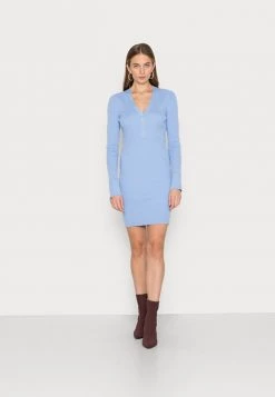 Samsøe Samsøe EVERLY DRESS - Jersey Dress - Serenity