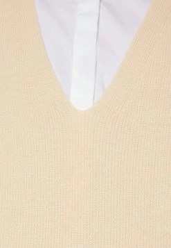 Samsøe Samsøe SANDIE V NECK - Jumper - Cornhusk -Samsøe Sales Store 6c9fd5d1ce294f87befbec3ef60c4870