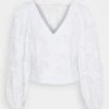 Samsøe Samsøe ANAI BLOUSE - Blouse - Bright White