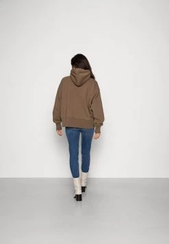 Samsøe Samsøe ELIANA HOODIE - Sweatshirt - Chocolate Chip -Samsøe Sales Store 6dfe98c21e8a41759f48cf82e1a5a14d