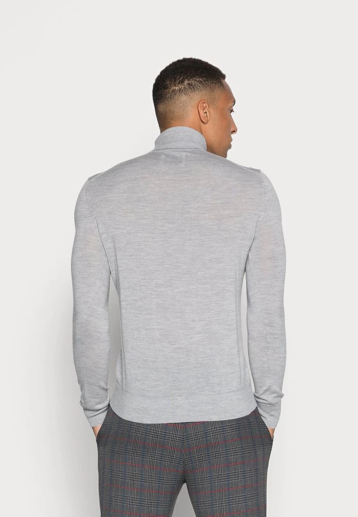 Samsøe Samsøe FLEMMING TURTLE NECK - Jumper - Grey 5 Samsøe Samsøe FLEMMING TURTLE NECK - Jumper - Grey - Image 3