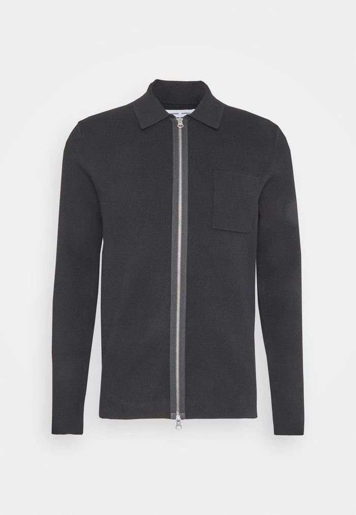 Samsøe Samsøe GUNA ZIP - Cardigan - Black 3 Samsøe Samsøe GUNA ZIP - Cardigan - Black
