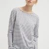 Samsøe Samsøe NOBEL STRIPE - Long Sleeved Top - Black Stripe -Samsøe Sales Store 713bca32806e4742a52f59132f716fa3