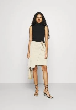 Samsøe Samsøe MILANI SKIRT - Mini Skirt - Brown Rice -Samsøe Sales Store 7207fd1a33644de2b940c40c887ec9f0