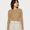 Samsøe Samsøe ALEXA - Long Sleeved Top - Camel -Samsøe Sales Store 73559a8663464d24ab4f27f75e5f7d62