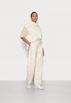 Samsøe Samsøe NOOMI TROUSERS - Trousers - Oatmeal -Samsøe Sales Store 74246127e6934128b79d01225764bca3