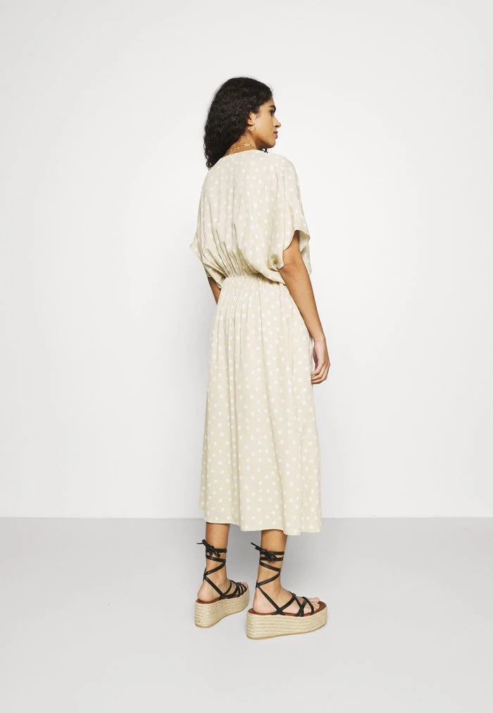 Samsøe Samsøe ANDINA LONG DRESS - Day Dress - Rice 5 Samsøe Samsøe ANDINA LONG DRESS - Day Dress - Rice - Image 3