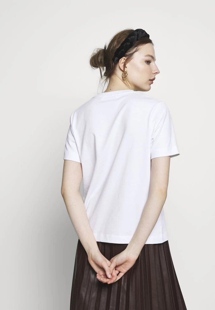 Samsøe Samsøe CAMINO - Basic T-shirt - White 5 Samsøe Samsøe CAMINO - Basic T-shirt - White - Image 3