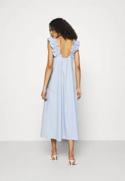 Samsøe Samsøe GILL DRESS - Day Dress - Brunnera Blue -Samsøe Sales Store 78c03435cf8a40f0b36ec6e242363bce
