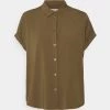 Samsøe Samsøe MAJAN SHIRT - Button-down Blouse - Elmwood