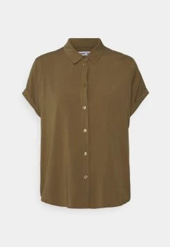 Samsøe Samsøe MAJAN SHIRT - Button-down Blouse - Elmwood