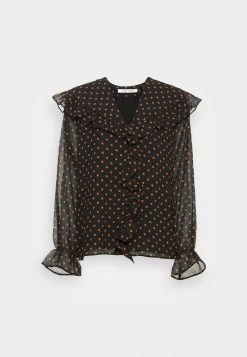 Samsøe Samsøe JYTTA BLOUSE - Blouse - Caramel -Samsøe Sales Store 7a4aa48cc29f490ea5c67f559928621f