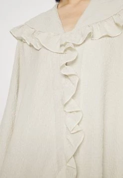 Samsøe Samsøe JYTTA BLOUSE - Button-down Blouse - Oatmeal -Samsøe Sales Store 7beeda149f9f42c9b5b692dbcc4f50c7