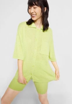 Samsøe Samsøe MEL SHIRT - Cardigan - Daiquiri Green -Samsøe Sales Store 7c5cb0abc4d44147a337033428d7197c