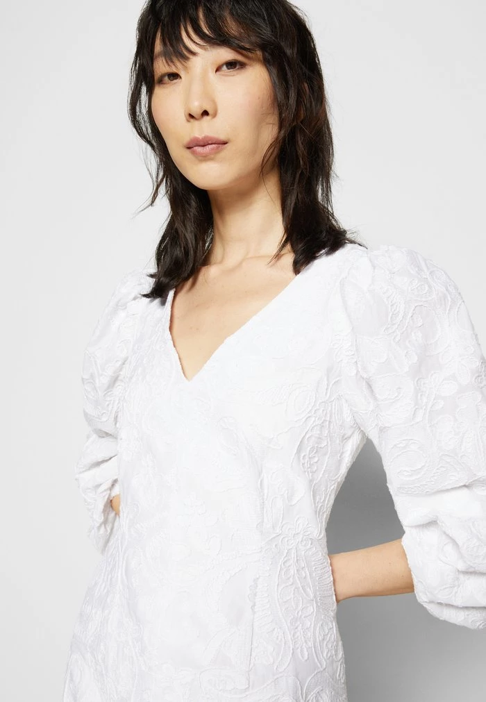 Samsøe Samsøe ANAI DRESS - Day Dress - Bright White 8 Samsøe Samsøe ANAI DRESS - Day Dress - Bright White - Image 6