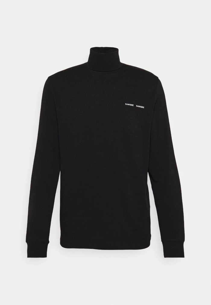 Samsøe Samsøe NORSBRO TURTLENECK - Long Sleeved Top - Black 7 Samsøe Samsøe NORSBRO TURTLENECK - Long Sleeved Top - Black - Image 5