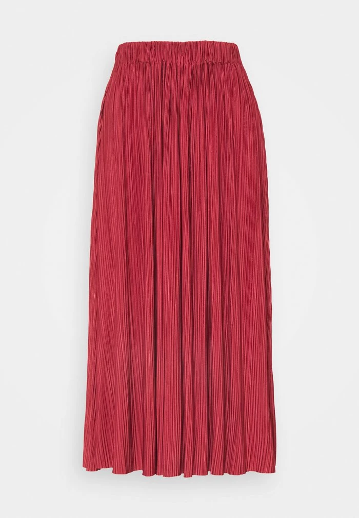 Samsøe Samsøe UMA SKIRT - Pleated Skirt - Dark Powder Pink 6 Samsøe Samsøe UMA SKIRT - Pleated Skirt - Dark Powder Pink - Image 4