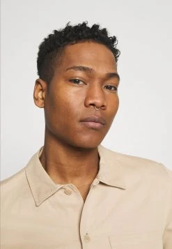 Samsøe Samsøe RUFFO - Shirt - Humus -Samsøe Sales Store 80ab2228fa0d4e39a39abb757aaa9409