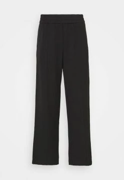 Samsøe Samsøe SMILLA STRAIGHT TROUSERS - Trousers - Black -Samsøe Sales Store 82de2135abe646b9baf7c148825c51d8