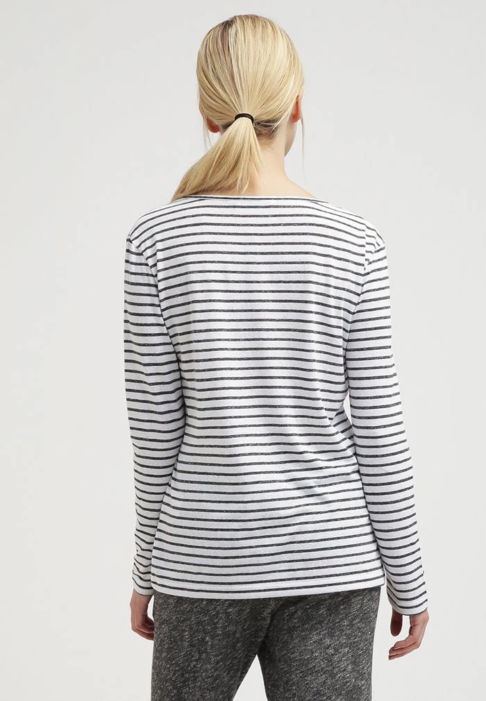 Samsøe Samsøe NOBEL STRIPE - Long Sleeved Top - Black Stripe 5 Samsøe Samsøe NOBEL STRIPE - Long Sleeved Top - Black Stripe - Image 3