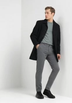 Samsøe Samsøe FRANKIE PANTS - Suit Trousers - Grey Melange -Samsøe Sales Store 83d02f53c81c4a61a57ca11c219858c3