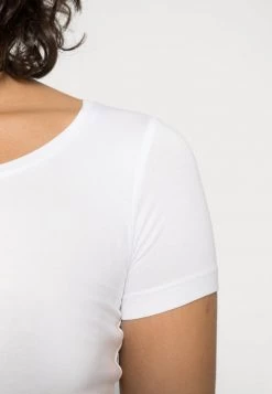 Samsøe Samsøe SADIE - Basic T-shirt - White -Samsøe Sales Store 83f5dc80454145a7a5fb7aa006151a9a