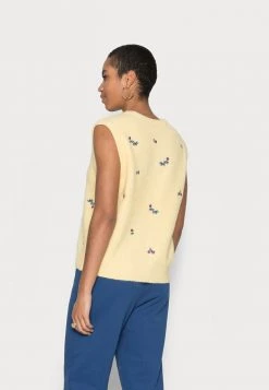 Samsøe Samsøe NORA VEST - Jumper - Double Cream -Samsøe Sales Store 843b9f321aab45f2a3513bbba13aedcc