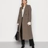 Samsøe Samsøe COAT - Classic Coat - Taupe -Samsøe Sales Store 857512250ae341ae9884ec9fa897dbe7