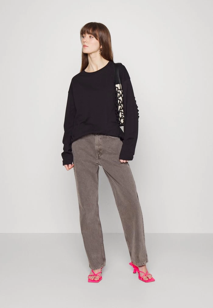 Samsøe Samsøe SUZIE - Long Sleeved Top - Black 4 Samsøe Samsøe SUZIE - Long Sleeved Top - Black - Image 2