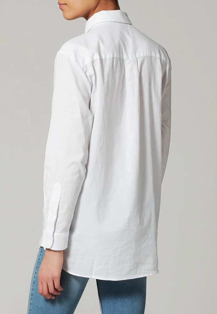 Samsøe Samsøe CAICO - Button-down Blouse - White 6 Samsøe Samsøe CAICO - Button-down Blouse - White - Image 4