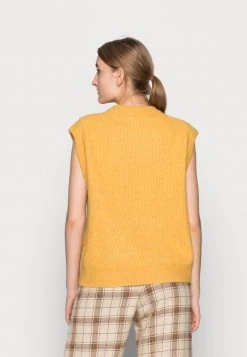 Samsøe Samsøe Jumper - Ochre Melange -Samsøe Sales Store 88b804cf0af14e23bdcec54d3cbb1c62