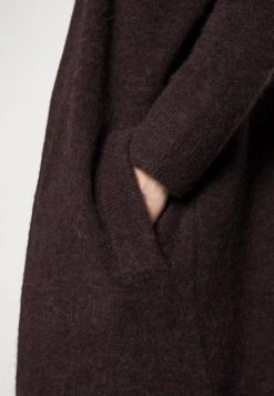 Samsøe Samsøe CARDIGAN - Cardigan - Chocolate Plum -Samsøe Sales Store 8a8c7060f6684579804def5beabc9fd4