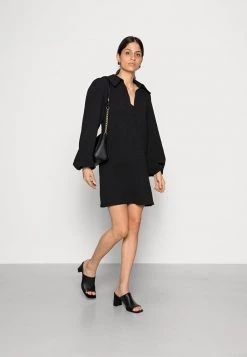 Samsøe Samsøe MARGOT DRESS - Day Dress - Black 8 Samsøe Samsøe MARGOT DRESS - Day Dress - Black -Samsøe Sales Store 8b18fb48a1d84a24ae327ef9e31759b7