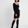 Samsøe Samsøe SIK LONG SOLID - Shift Dress - Black -Samsøe Sales Store 8b1a86c28bcc4befb310e134d48b1fb0